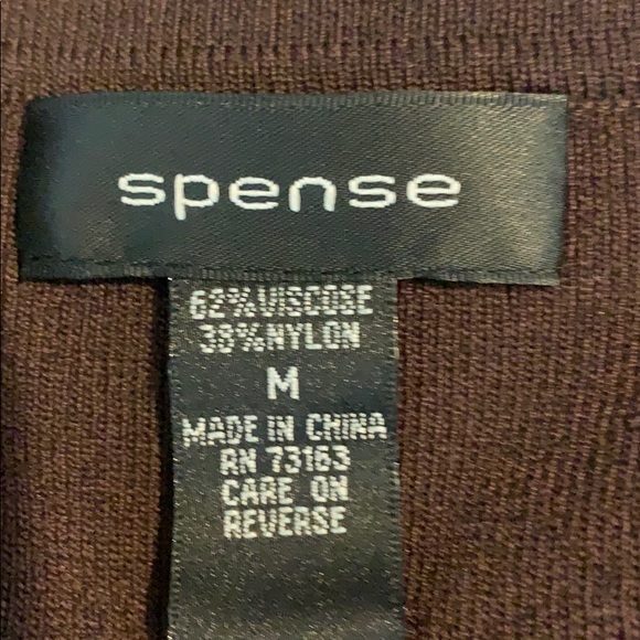 Spense Brown Cardigan Medium - Picture 5 of 5